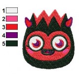 Diavlo Moshi Monsters Embroidery Design